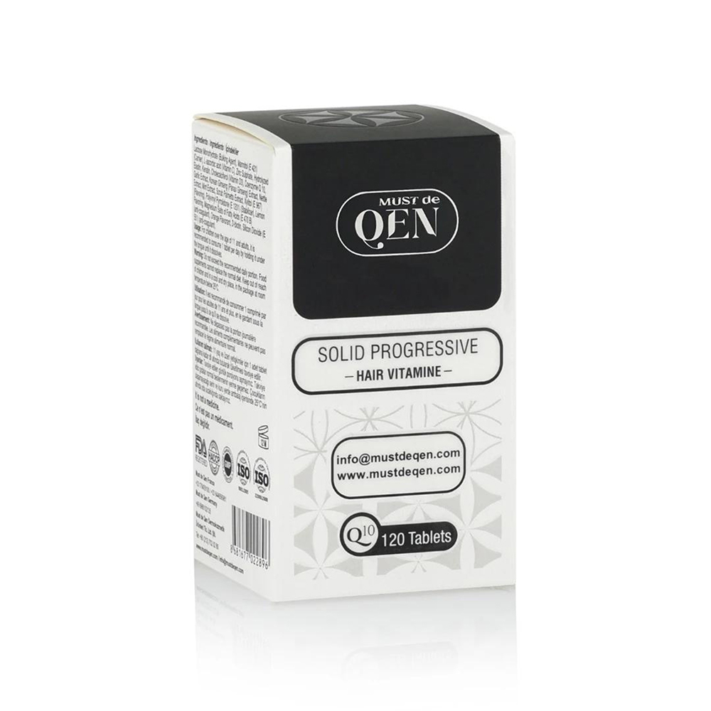 Must De Qen Q10 Hair Vitamin 120 Tablets