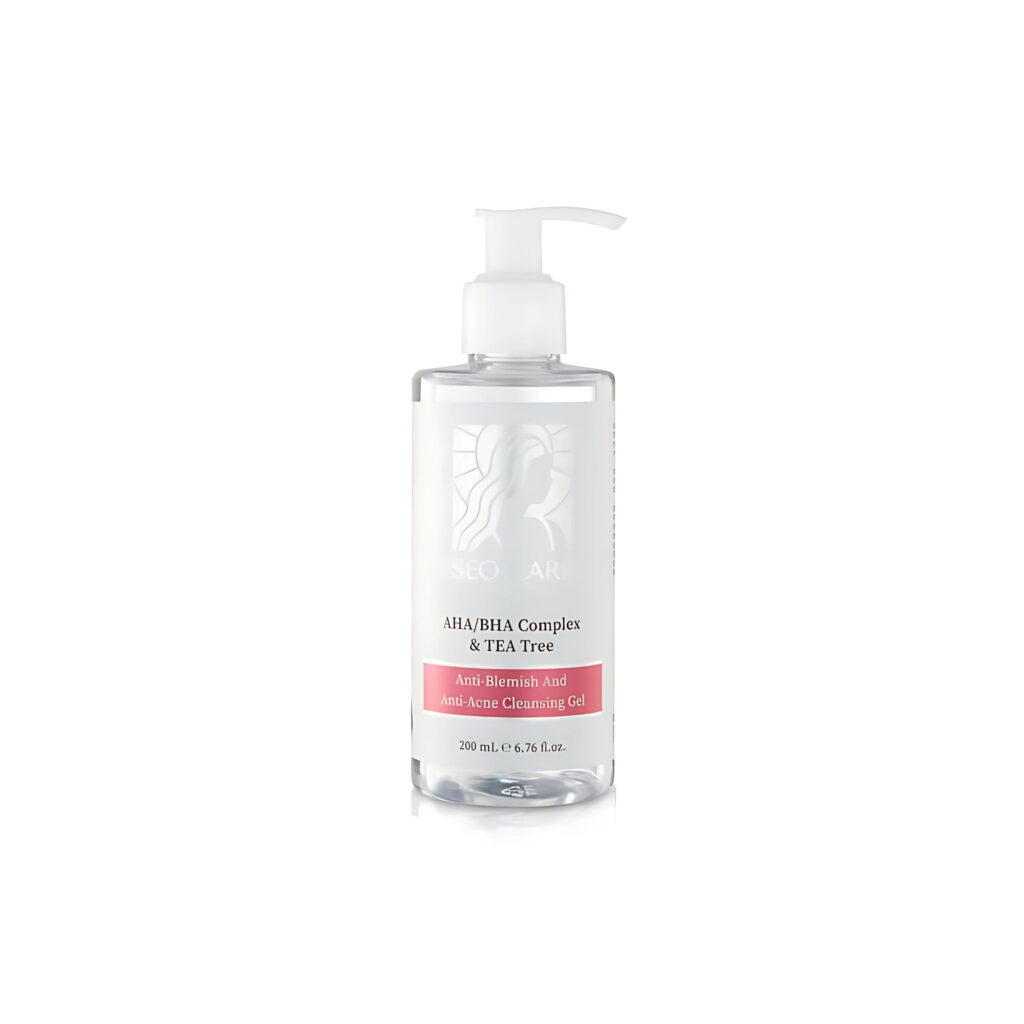 Seo Care AHA/BHA Complex Cleansing Gel 200 ml | Anti-Blemish & Dark Spot Care