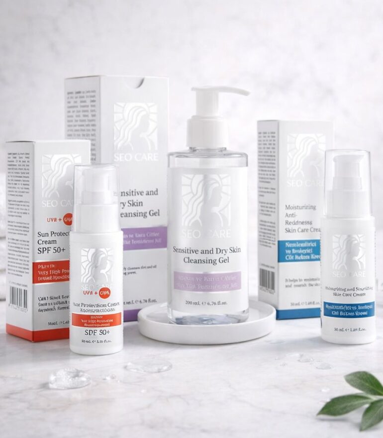 Seo Care Sensitive Skin 3-Step Skincare Set
