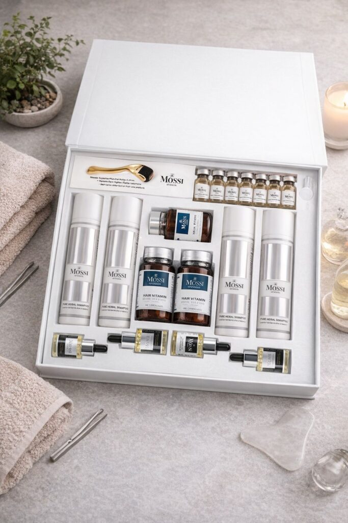 The Mossi London 6-Month Complete Hair Growth Kit